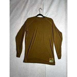 Peckham USMC FROG Flame Resistant Long Sleeve Shirt Coyote Brown Mens Medium